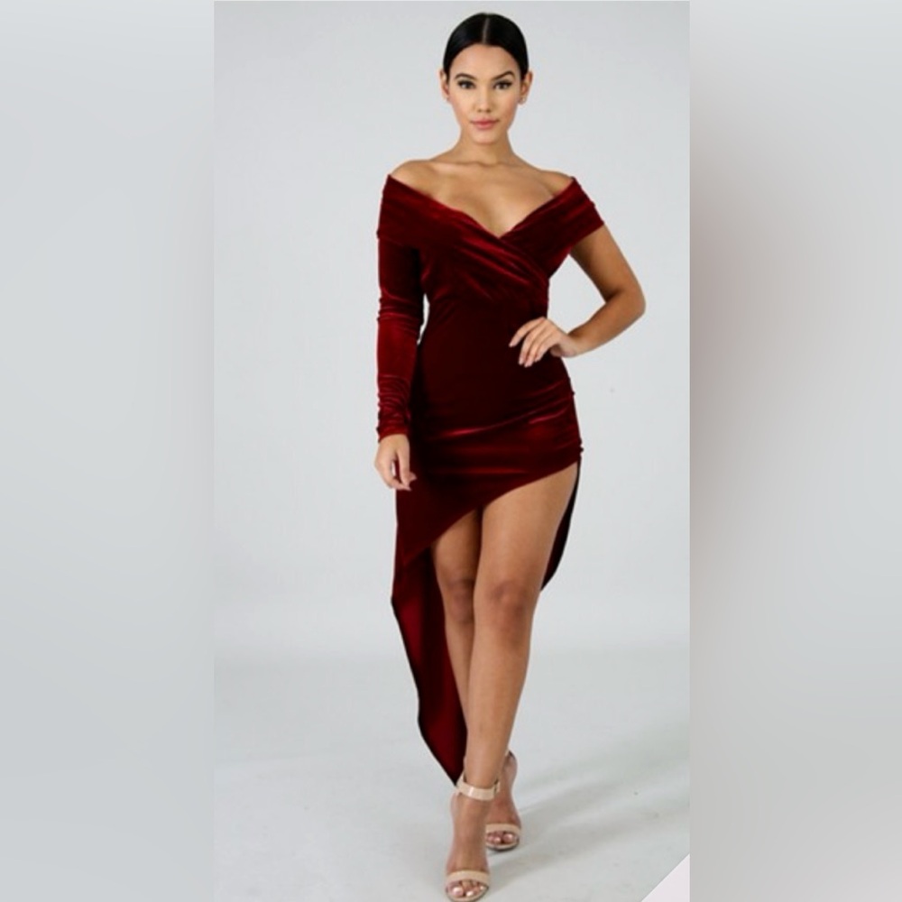 Bardi Velour Dress {Touchdolls Boutique}